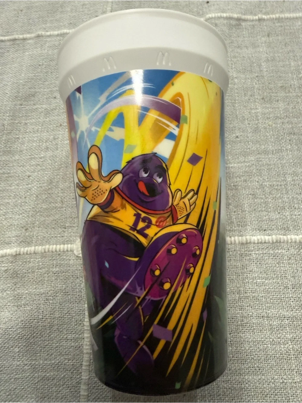McDonald's Grimace FIFA World Cup Plastic Drink Cup